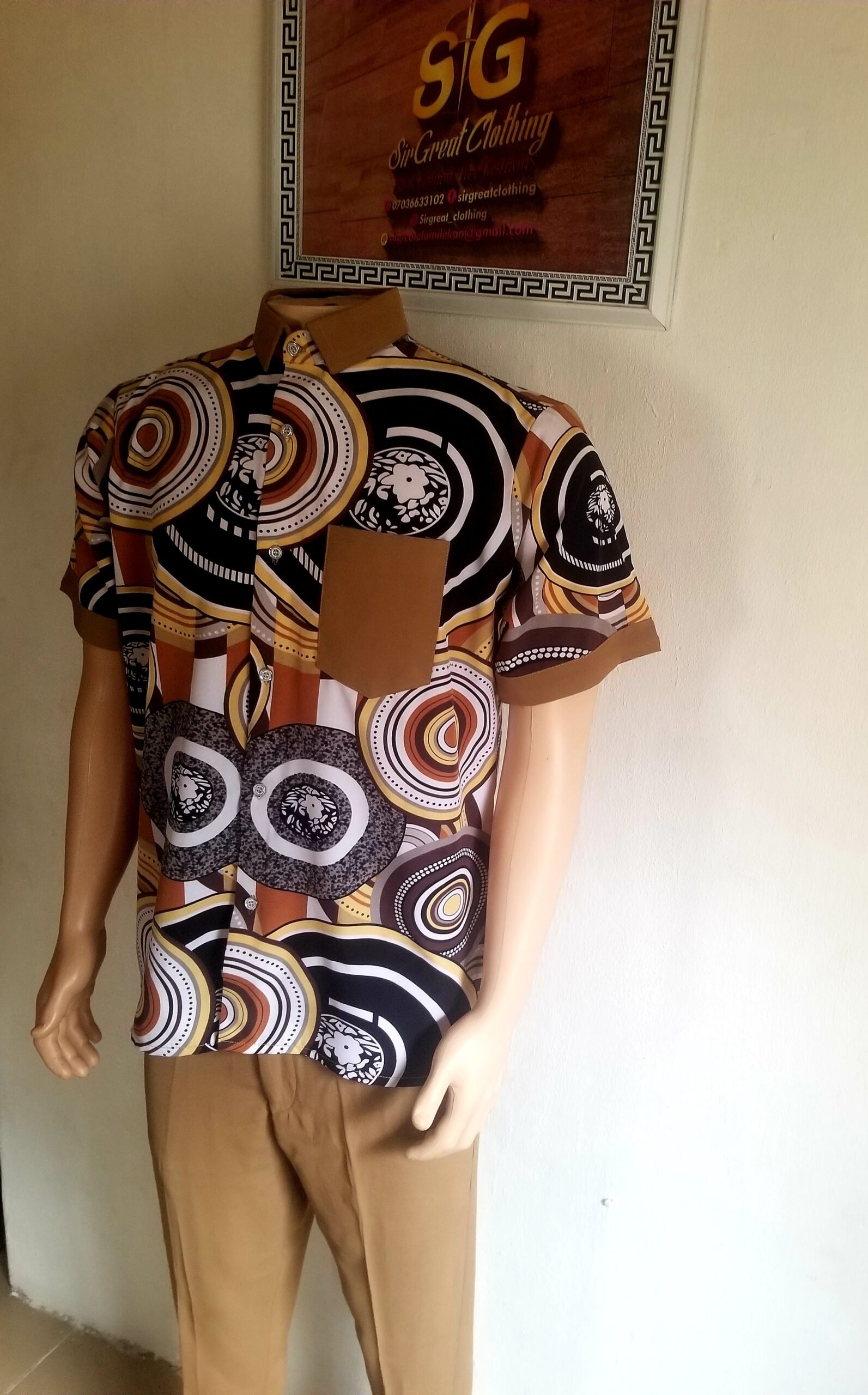 Vintage shirt and trouser